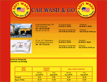 Tablet Screenshot of carwashandgo.be